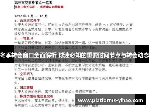 冬季转会窗口全面解析 球迷必知的重要时间节点与转会动态 冬季转会窗口全面解析 球迷必知的重要时间节点与转会动态